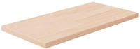 vidaXL Regalboden 40x20x1,5 cm Unbehandeltes Massivholz Eiche