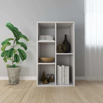 vidaXL B&uuml;cherregal/Sideboard Wei&szlig; 50x25x80 cm (800162)