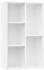 vidaXL Bücherregal/Sideboard Weiß 50x25x80 cm (800162)