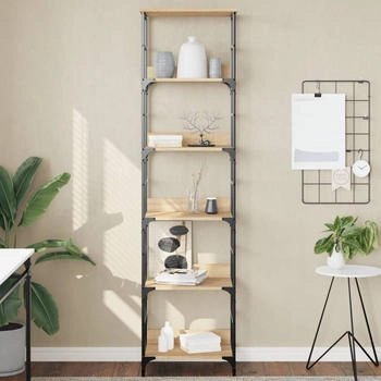 vidaXL B&uuml;cherregal Sonoma-Eiche 50x33x188,5 cm (835280)