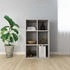 vidaXL Bücherregal/Sideboard Betongrau 66x30x98 cm (800346)