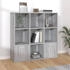 vidaXL Bücherschrank Grau Sonoma 98x30x98 cm (815448)
