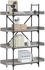 vidaXL Bücherregal 4 Böden Grau Sonoma 100x33x145,5 cm (837695)