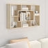 vidaXL Wandregal Sonoma-Eiche 85x16x52,5 cm (801421)