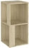 vidaXL Eckregal Sonoma-Eiche 33x33x67 cm (809020)