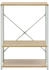 vidaXL Mikrowellenregal Weiß Eiche 60×39,6×79,5 cm (288237)