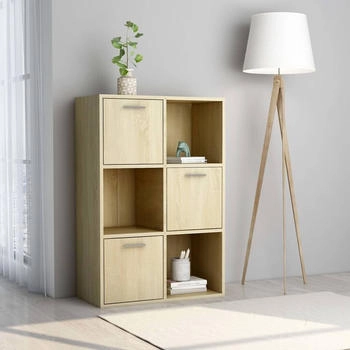 vidaXL Lagerschrank Sonoma-Eiche 60x29,5x90 cm (801137)