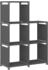 vidaXL Würfel-Regal 5 Fächer Grau 103x30x72,5 cm Stoff (322604)
