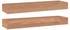 vidaXL Wandregale 2 Stk. 60x15x4 cm Massivholz Teak (340755)