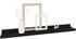 vidaXL Wandregale 4 Stk. Schwarz 60x9x3 cm (326668)
