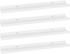 vidaXL Wandregale 4 Stk. Weiß 60x9x3 cm (326661)