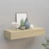vidaXL Wandregal mit Schublade Eichen-Optik 60x23,5x10 cm MDF (330261)