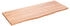 vidaXL Wandregal Hellbraun 100x40x2 cm Massivholz Eiche Behandelt (363683)