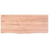 vidaXL Wandregal Hellbraun 100x40x2 cm Massivholz Eiche Behandelt (363683)