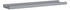 vidaXL Bilderleisten 2 Stk. Grau 60x9x3 cm MDF (323935)