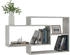 vidaXL Wandregale Betongrau 104x20x58,5 cm (800328)