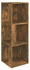 vidaXL Eckregal Räuchereiche 33x33x100 cm (825828)