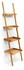 Relaxdays Leiterregal 4-stufig 176x44x37 cm natur