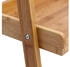 Relaxdays Leiterregal 4-stufig 176x44x37 cm natur