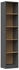 CdF Bücherregal R50 50x30x181.5 cm Eiche Artisan anthrazit