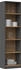 CdF Bücherregal R50 50x30x181.5 cm Eiche Artisan anthrazit