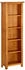 vidaXL Bücherregal 5 Fächer 45x22x140 cm Massivholz Eiche (331741)