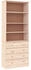 vidaXL Bücherregal mit Schubladen ALTA 77x35x186,5cm Massivholz Kiefer (353953)