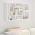 vidaXL Wandregal Weiß 85x16x52,5 cm (801418)