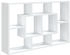 vidaXL Wandregal Weiß 85x16x52,5 cm (801418)