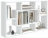 vidaXL Wandregal Weiß 85x16x52,5 cm (801418)