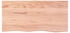 vidaXL Wandregal Hellbraun 100x50x2 cm Massivholz Eiche Behandelt (363686)