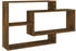 vidaXL Wandregal Räuchereiche 104x20x58,5 cm (815288)
