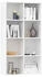 vidaXL Bücherregal/Sideboard Weiß 66×30×130 cm (800153)