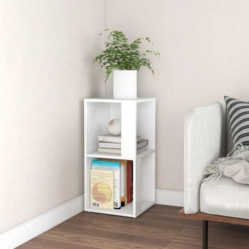vidaXL Eckregal Weiß 33x33x67 cm (809017)