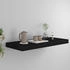 vidaXL Schwebendes Wandregal Schwarz 60x23,5x3,8 cm MDF (323832)