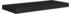 vidaXL Schwebendes Wandregal Schwarz 60x23,5x3,8 cm MDF (323832)
