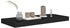 vidaXL Schwebendes Wandregal Schwarz 60x23,5x3,8 cm MDF (323832)