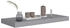 vidaXL Schweberegal Grau 60x23,5x3,8 cm MDF (323853)