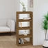 vidaXL Bücherschrank/Raumteiler Honigbraun 60x30x135,5 cm Kiefernholz (808171)