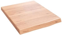 vidaXL Wandregal Hellbraun 40x50x(2-4) cm Massivholz Eiche Behandelt