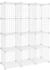 Songmics LPI34 Gitterwürfel Steckregal 93x123x31 cm