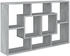 vidaXL Wandregal Grau Sonoma 85x16x52,5 cm cm (820461)