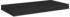 vidaXL Schweberegale 4 Stk. Schwarz 50x23x3,8 cm MDF (323831)