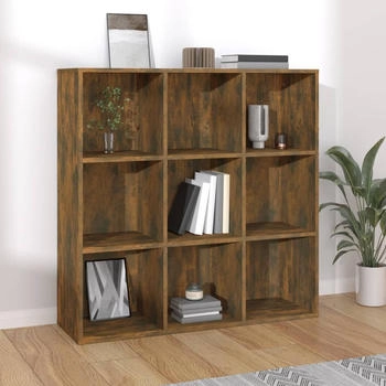 vidaXL B&uuml;cherschrank R&auml;uchereiche 98x29x97,5 cm (815450)
