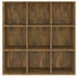 vidaXL Bücherschrank Räuchereiche 98x29x97,5 cm (815450)