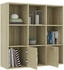 vidaXL Bücherregal Sonoma-Eiche 98x30x98 cm (801119)