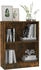 vidaXL Bücherregal Räuchereiche 60x24x76 cm (815084)