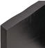 vidaXL Wandregal Dunkelbraun 60x10x4 cm Massivholz Eiche Behandelt (363759)