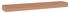 vidaXL Wandregale 2 Stk. 90x15x4 cm Massivholz Teak (340756)