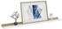vidaXL Wandregale 2 Stk. Weiß und Sonoma-Eiche 80x9x3 cm (326691)